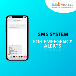 Sms for emergency alerts