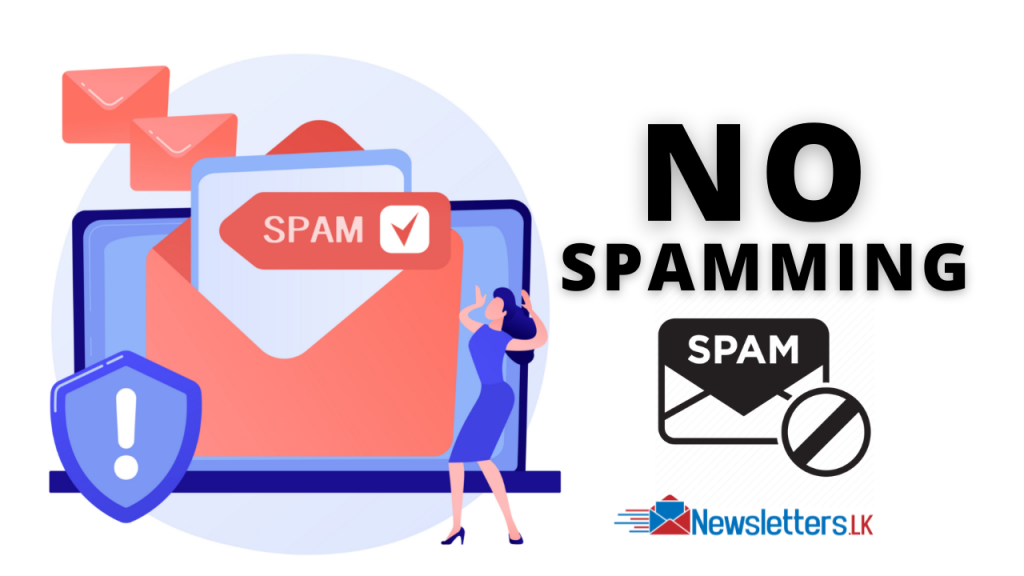 no spam here